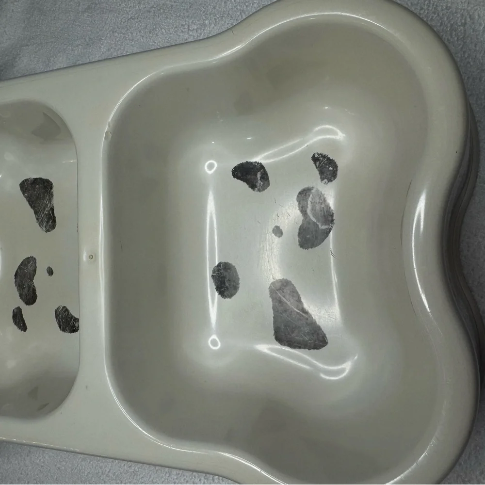 DISNEY 101 Dalmatians Dog Food/Water Bowl